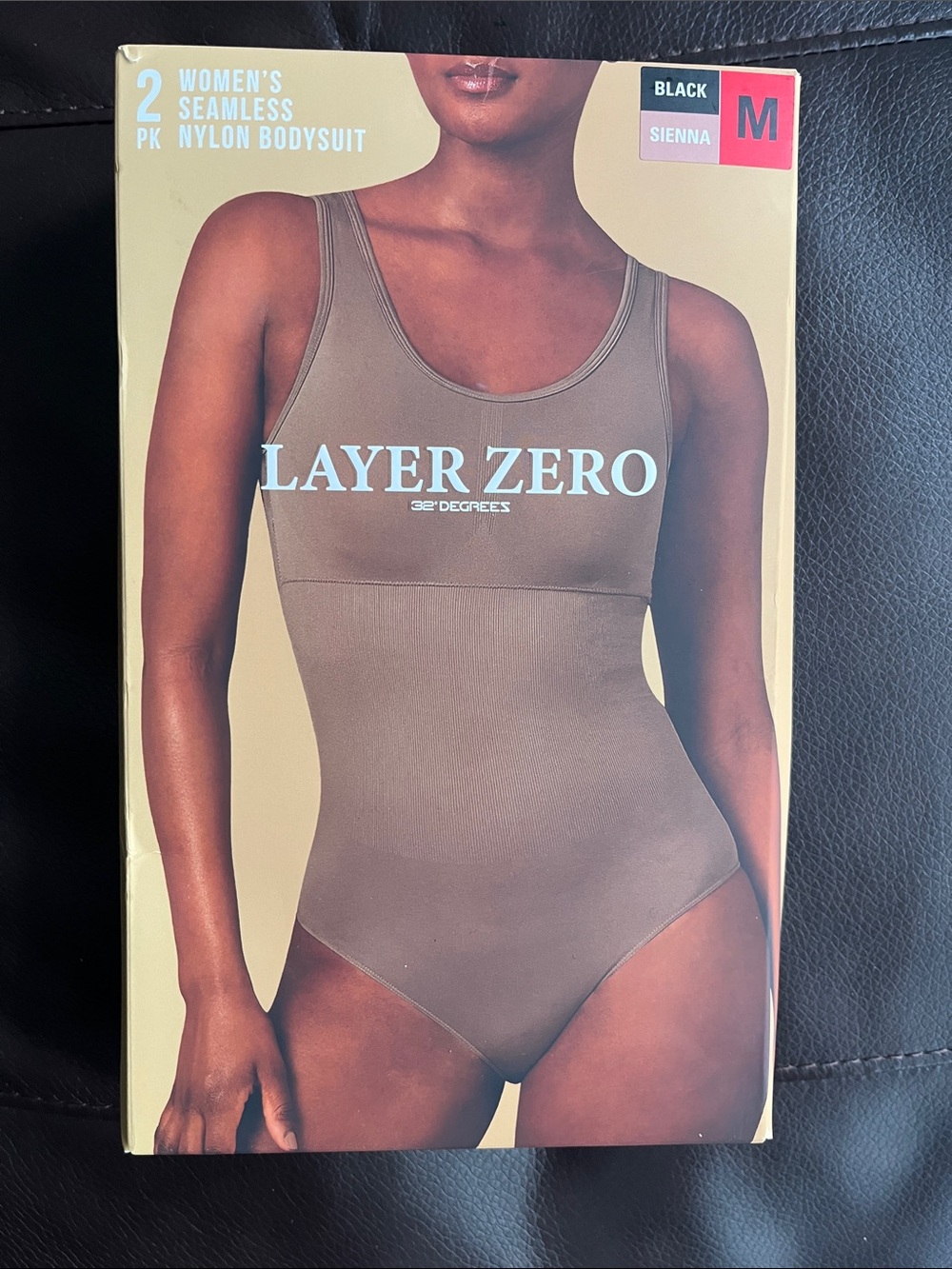 Layer Zero by 32 degrees - 2-pack Women's Seamless Nylon Bodysuit